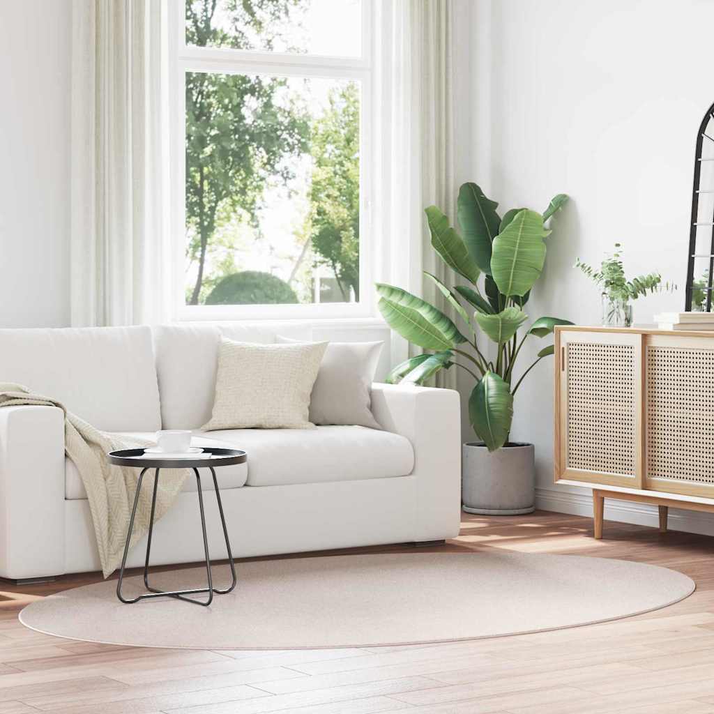 Teppich HUARTE Sand 160 x 230 cm Polyester