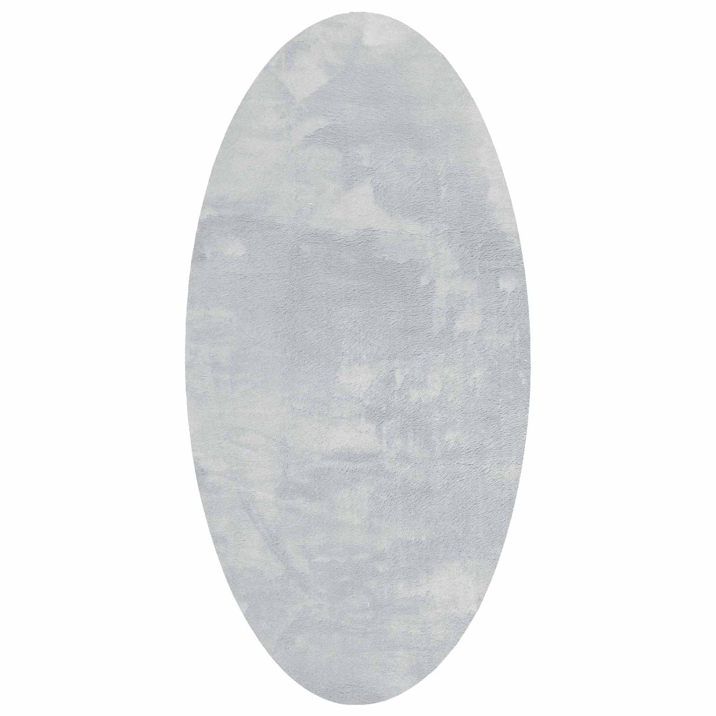 Teppich HUARTE Grau 80 x 150 cm 100 % Polyester
