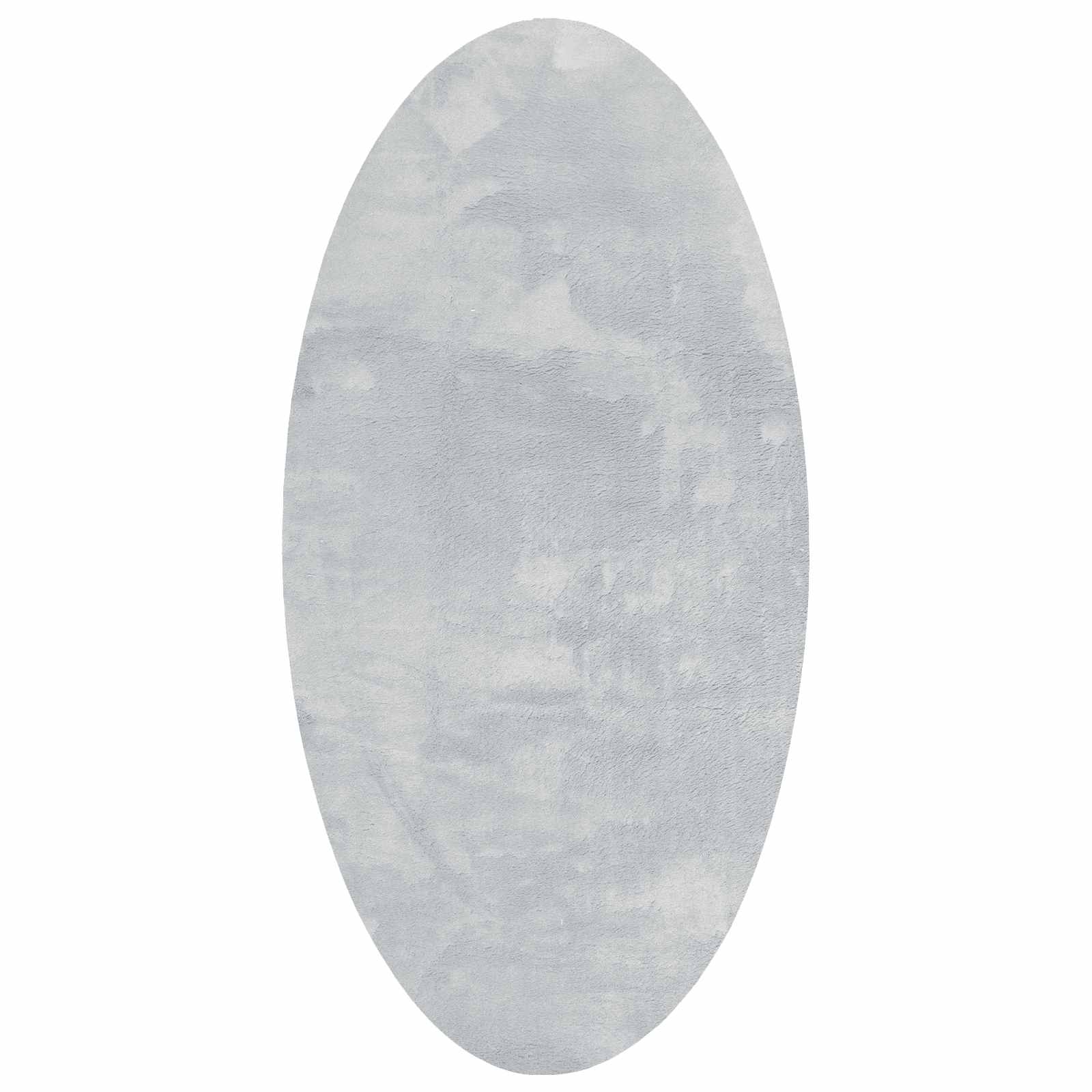 Teppich HUARTE Grau 80 x 150 cm 100 % Polyester
