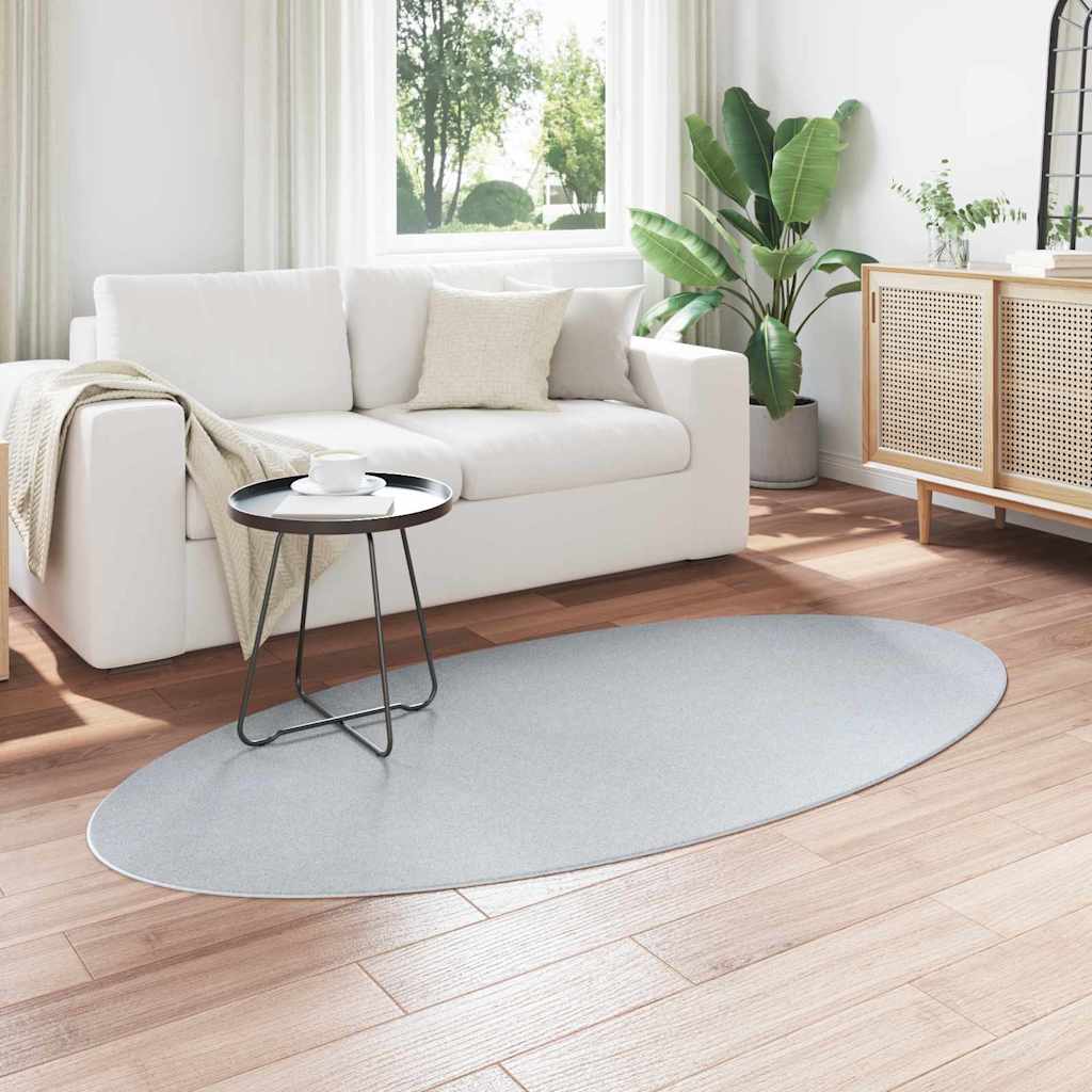 Teppich HUARTE Grau 100 x 200 cm Polyester