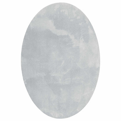 Teppich HUARTE Grau 160 x 230 cm 100 % Polyester