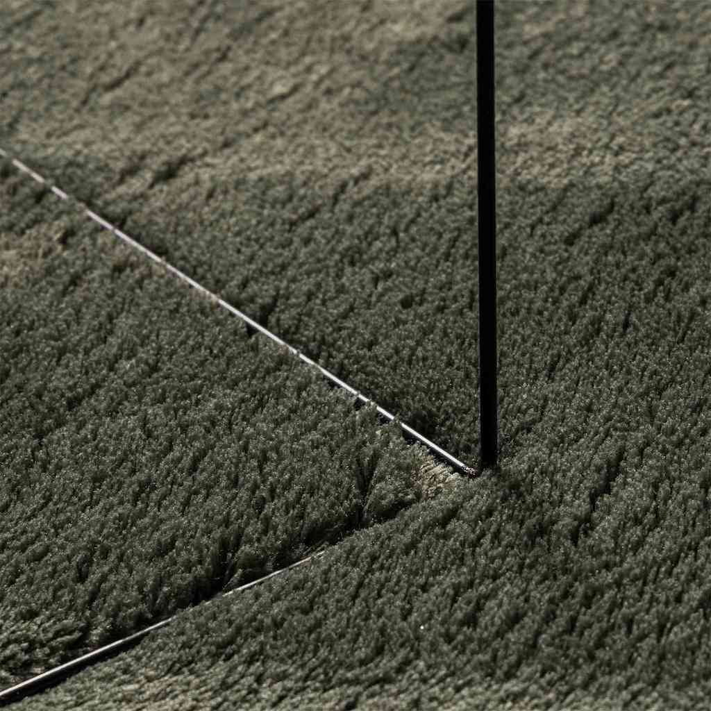 Teppich HUARTE Waldgrün 100 x 200 cm Polyester