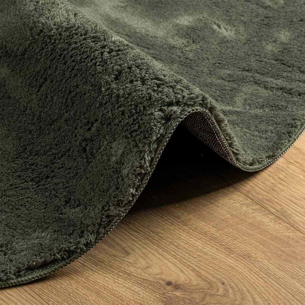 Bereichsteppiche HUARTE Waldgrün 140 x 200 cm 100 %Polyester