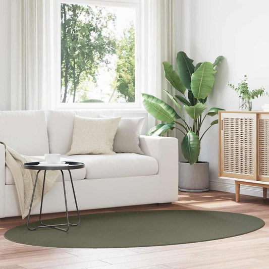 Teppich HUARTE Waldgrün 140 x 200 cm Polyester