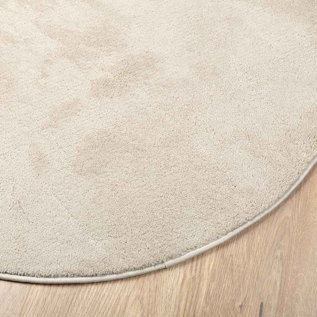 Bereichsteppiche HUARTE Beige 140 x 200 cm Polyester