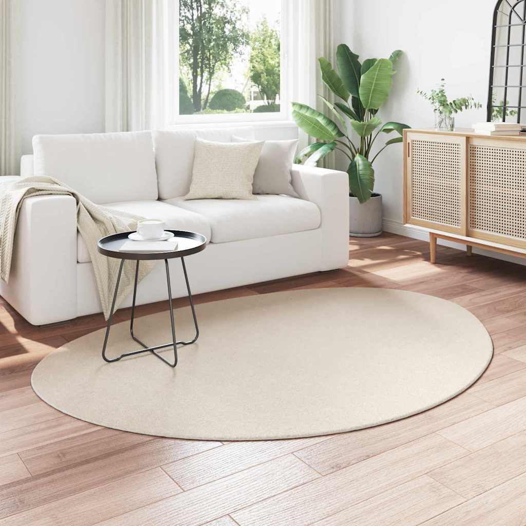 Bereichsteppiche HUARTE Beige 140 x 200 cm Polyester