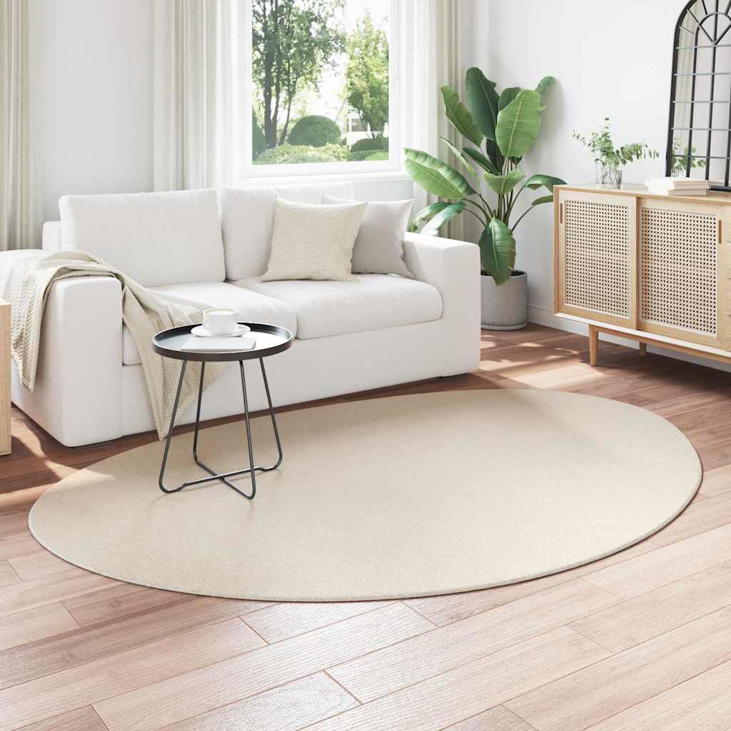 Teppich HUARTE Beige 160 x 230 cm Polyester
