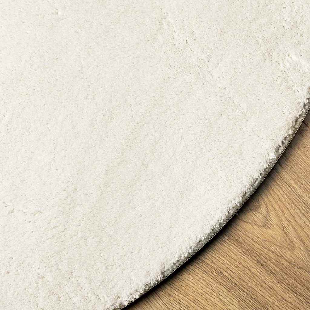 Bereichsteppiche HUARTE Creme 120 x 170 cm Polyester