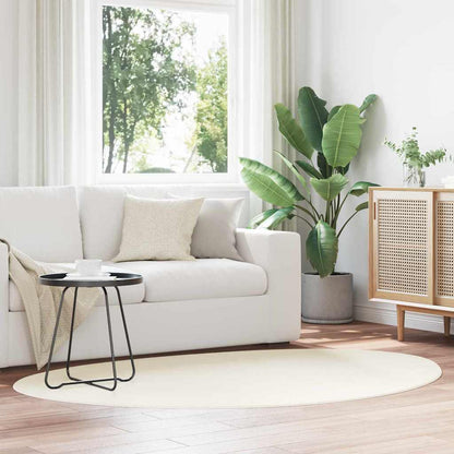 Teppich HUARTE Creme 120 x 170 cm Polyester