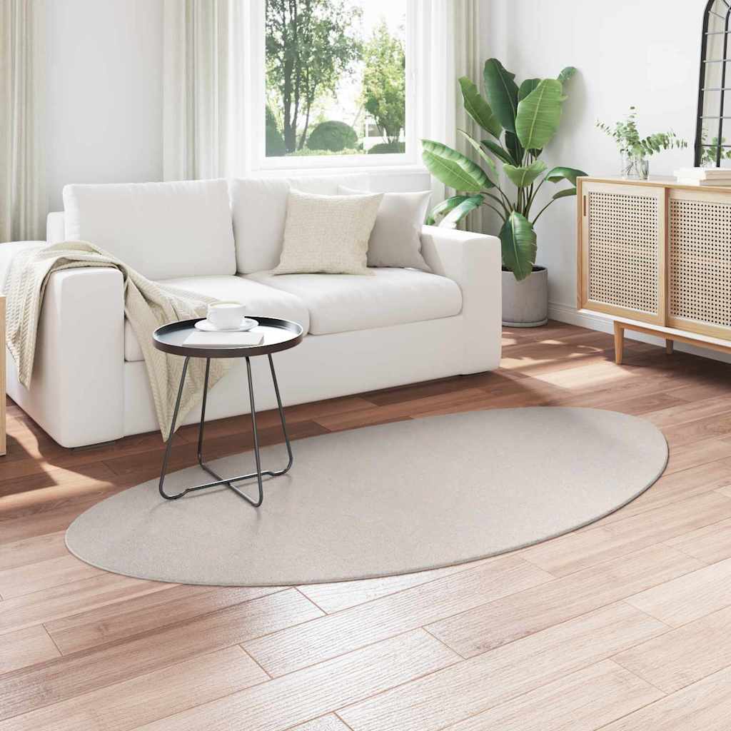 Teppich HUARTE Sand 100 x 200 cm Polyester