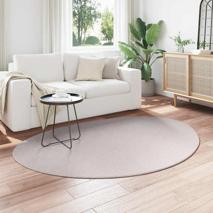 Teppich HUARTE Sand 140 x 200 cm Polyester