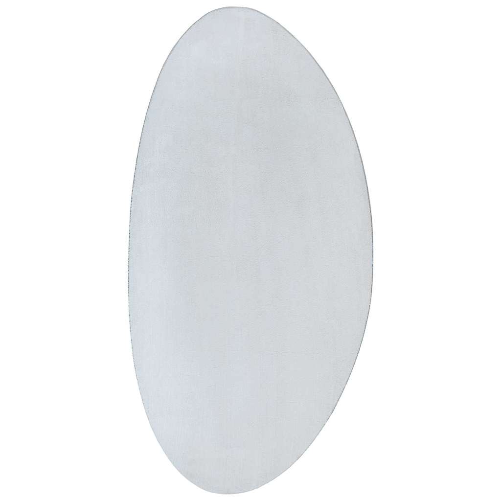 Teppich HUARTE Grau 100 x 200 cm Polyester