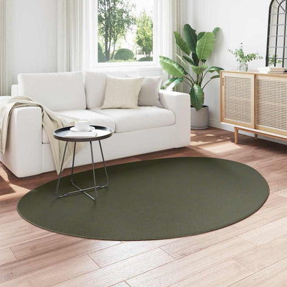 Teppich HUARTE Waldgrün 140 x 200 cm Polyester