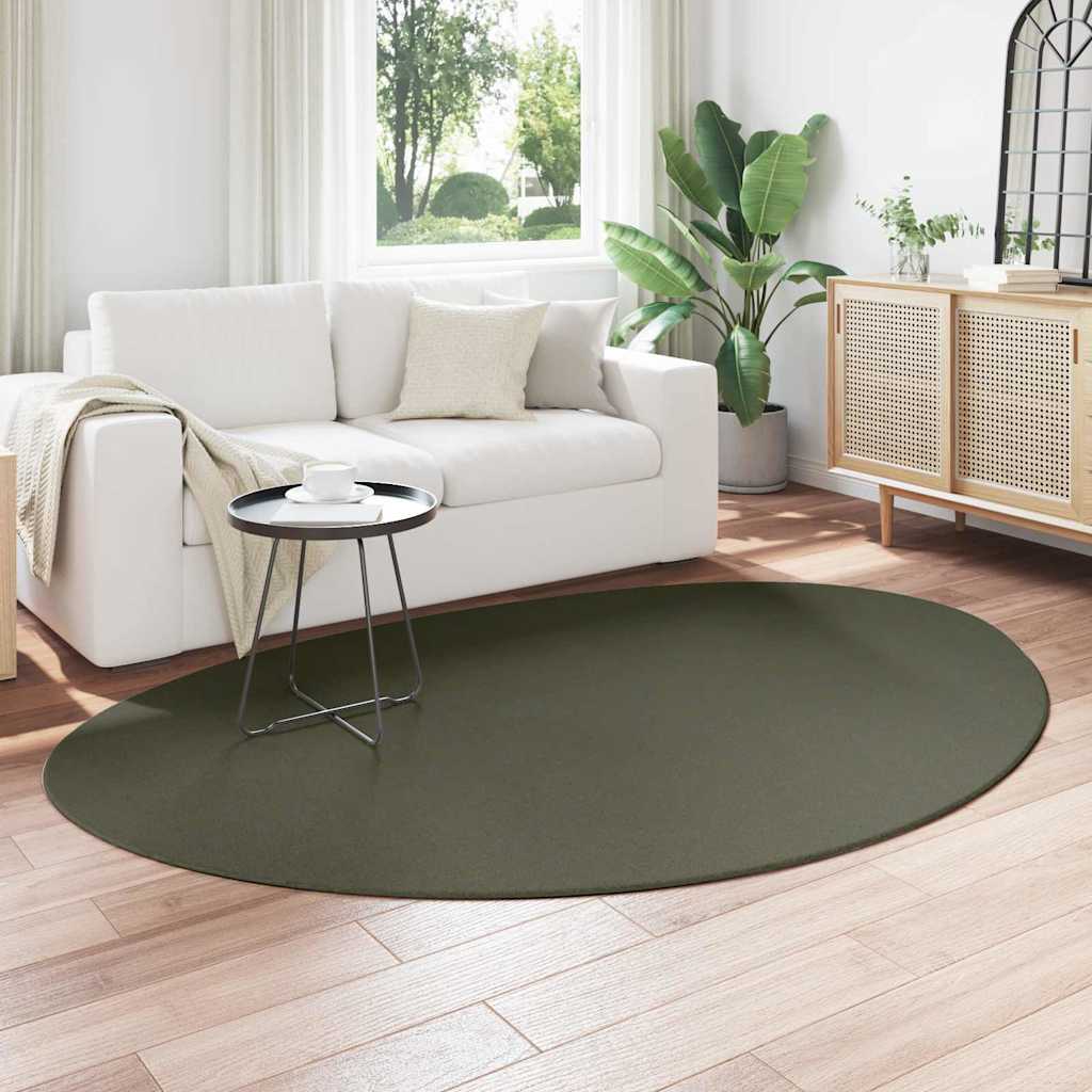 Teppich HUARTE Waldgrün 160 x 230 cm Polyester