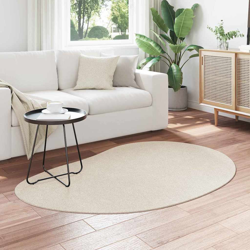 Teppich HUARTE Beige 120 x 170 cm Polyester