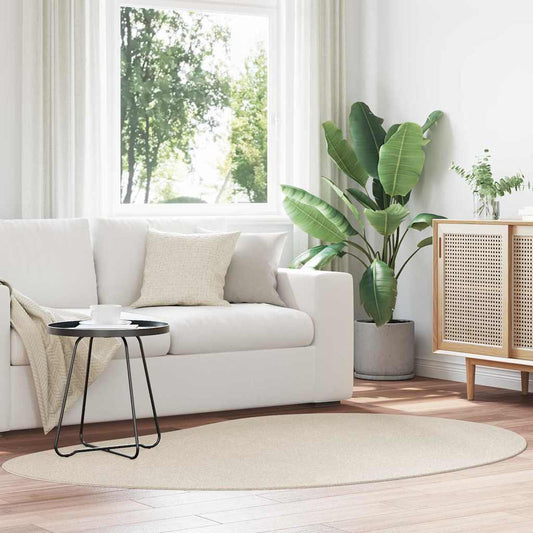 Teppich Beige 140 x 200 cm Polyester