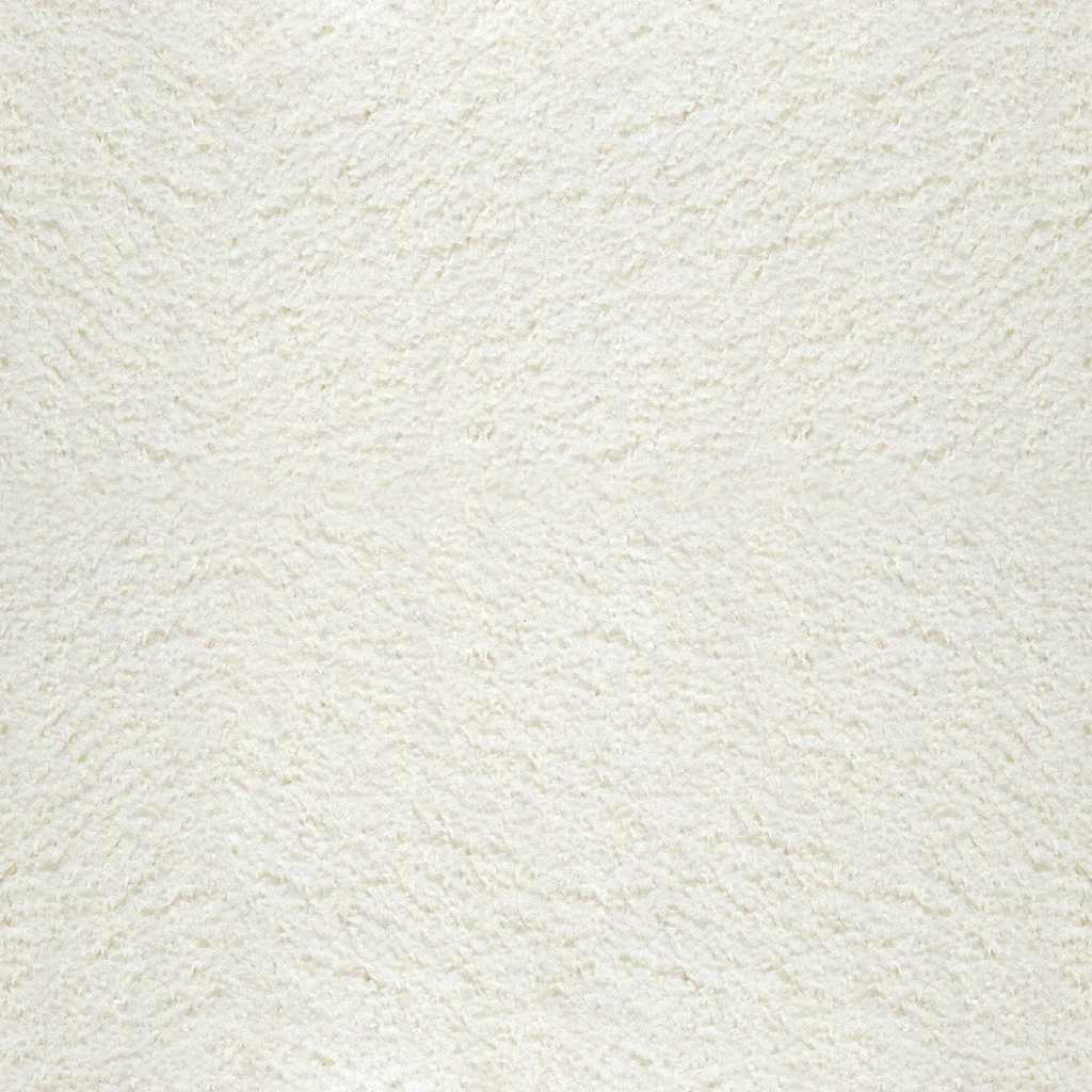Teppich Creme 120 x 170 cm Polyester