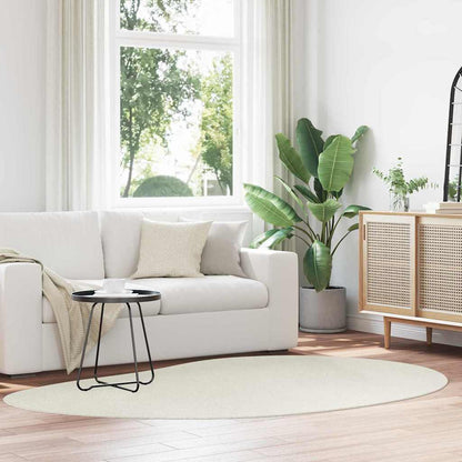 Teppich HUARTE Creme 160 x 230 cm Polyester