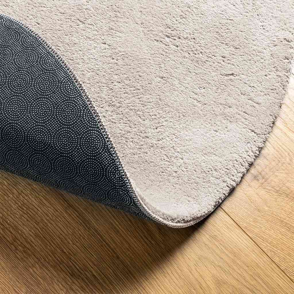 Teppich HUARTE Sand 100 x 200 cm Polyester