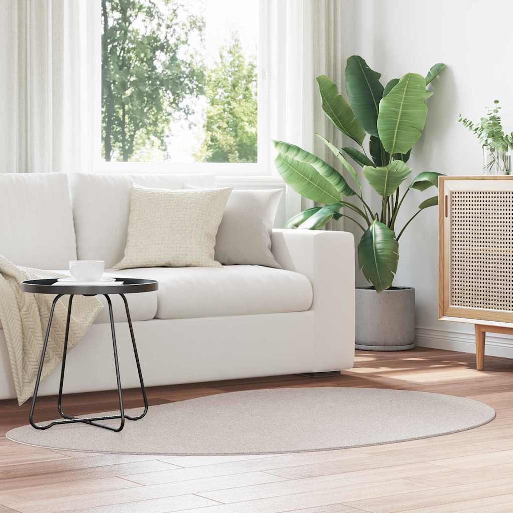 Teppich HUARTE Sand 120 x 170 cm Polyester