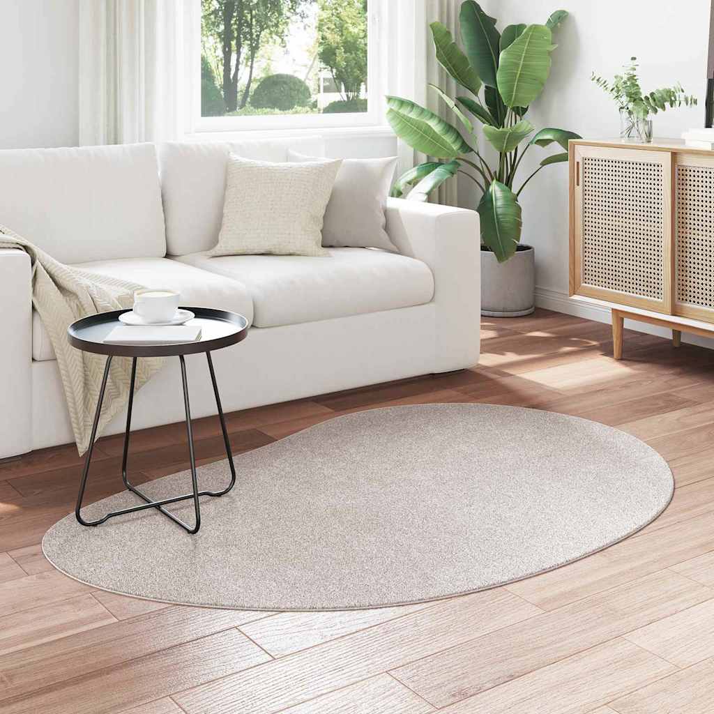 Teppich HUARTE Sand 120 x 170 cm Polyester