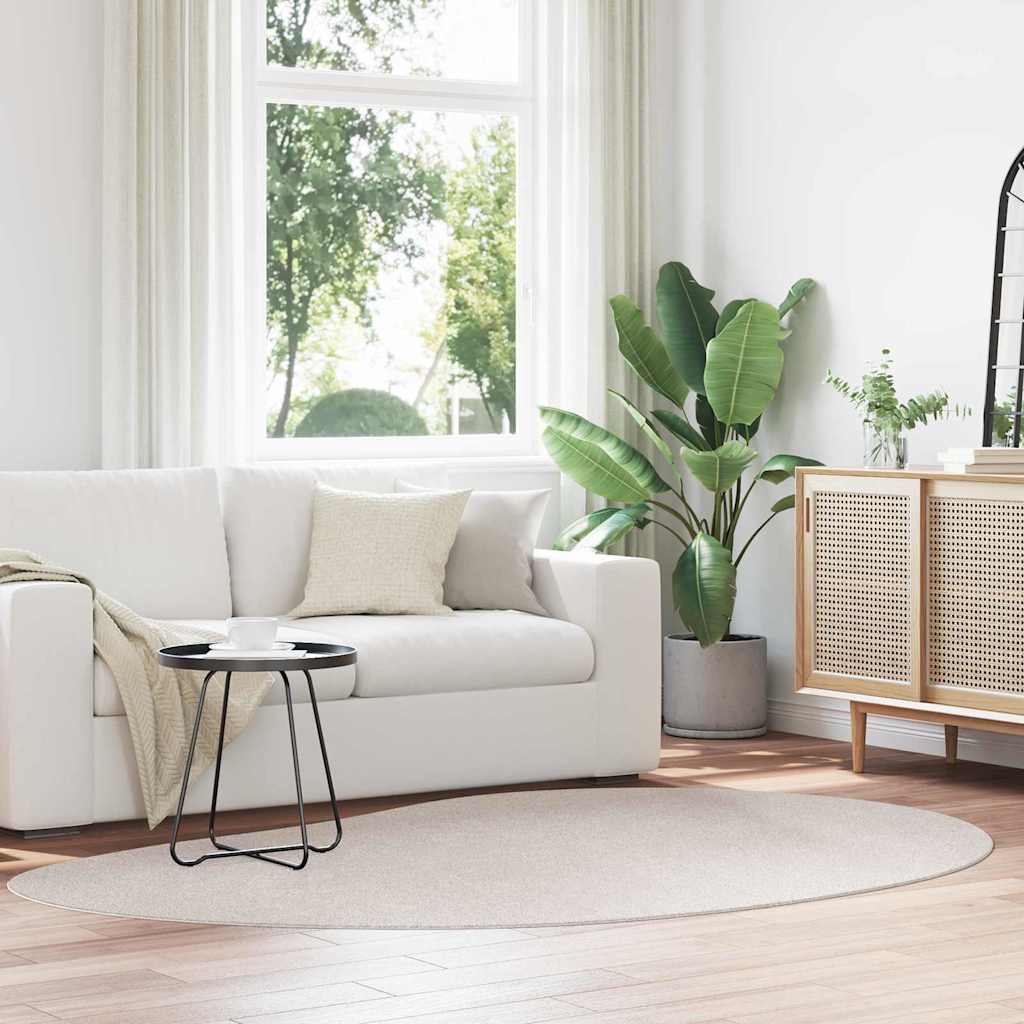 Teppich HUARTE Sand 160 x 230 cm Polyester