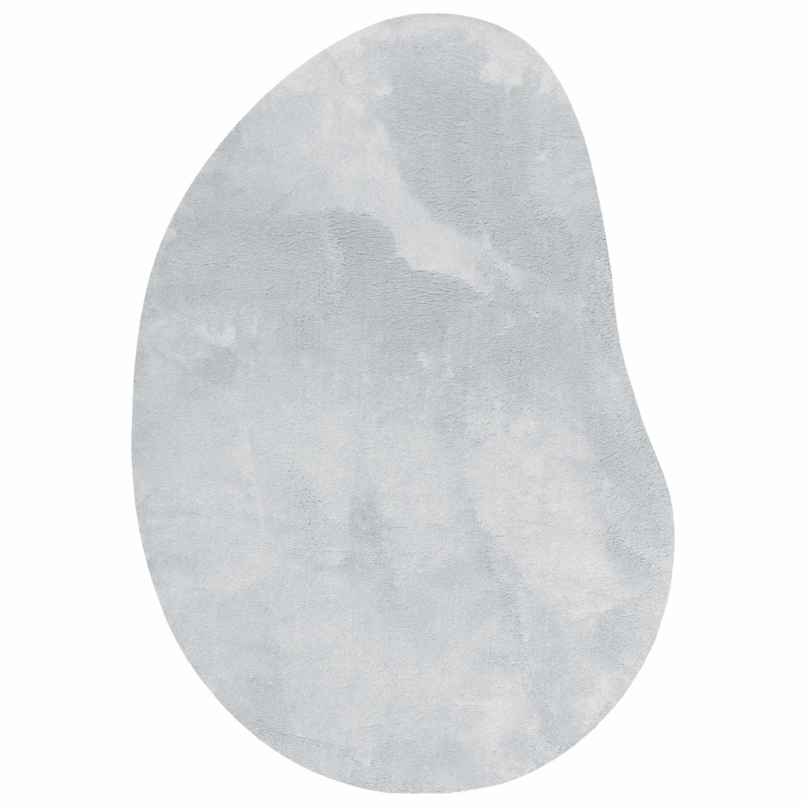 Teppich HUARTE Grau 80 x 150 cm Polyester