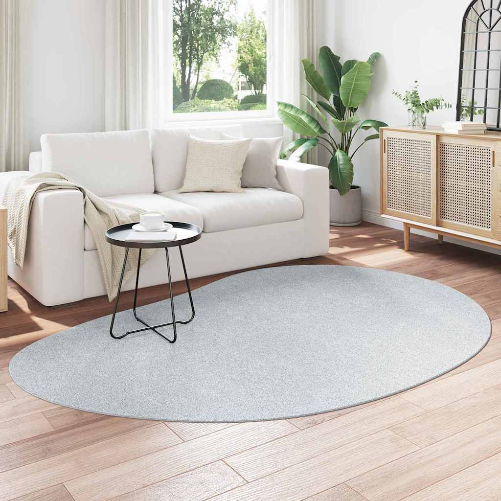 Teppich HUARTE Grau 160 x 230 cm Polyester