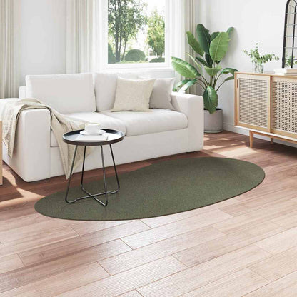 Teppich HUARTE Waldgrün 100 x 200 cm Polyester
