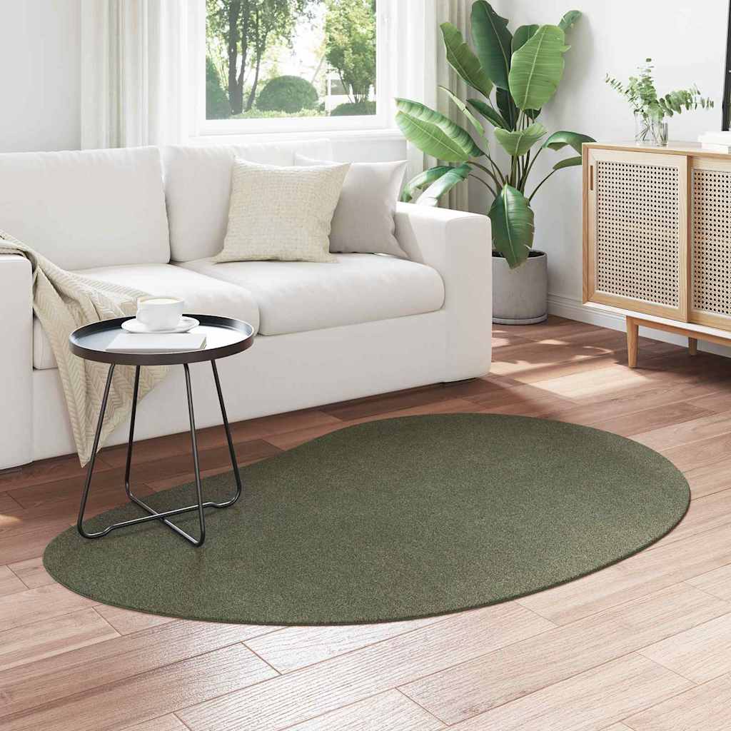 Teppich HUARTE Waldgrün 120 x 170 cm Polyester