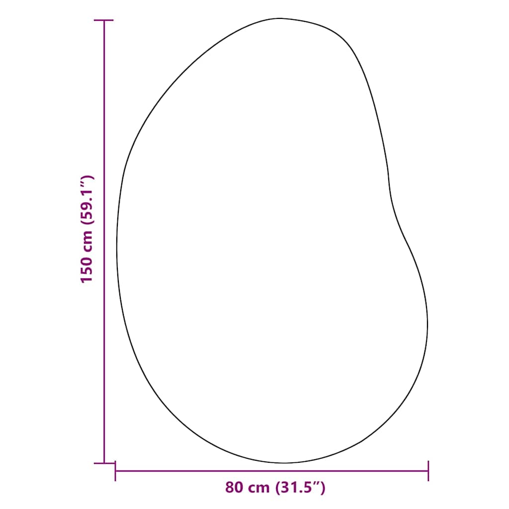 Teppich Schwarz 80 x 150 cm Polyester