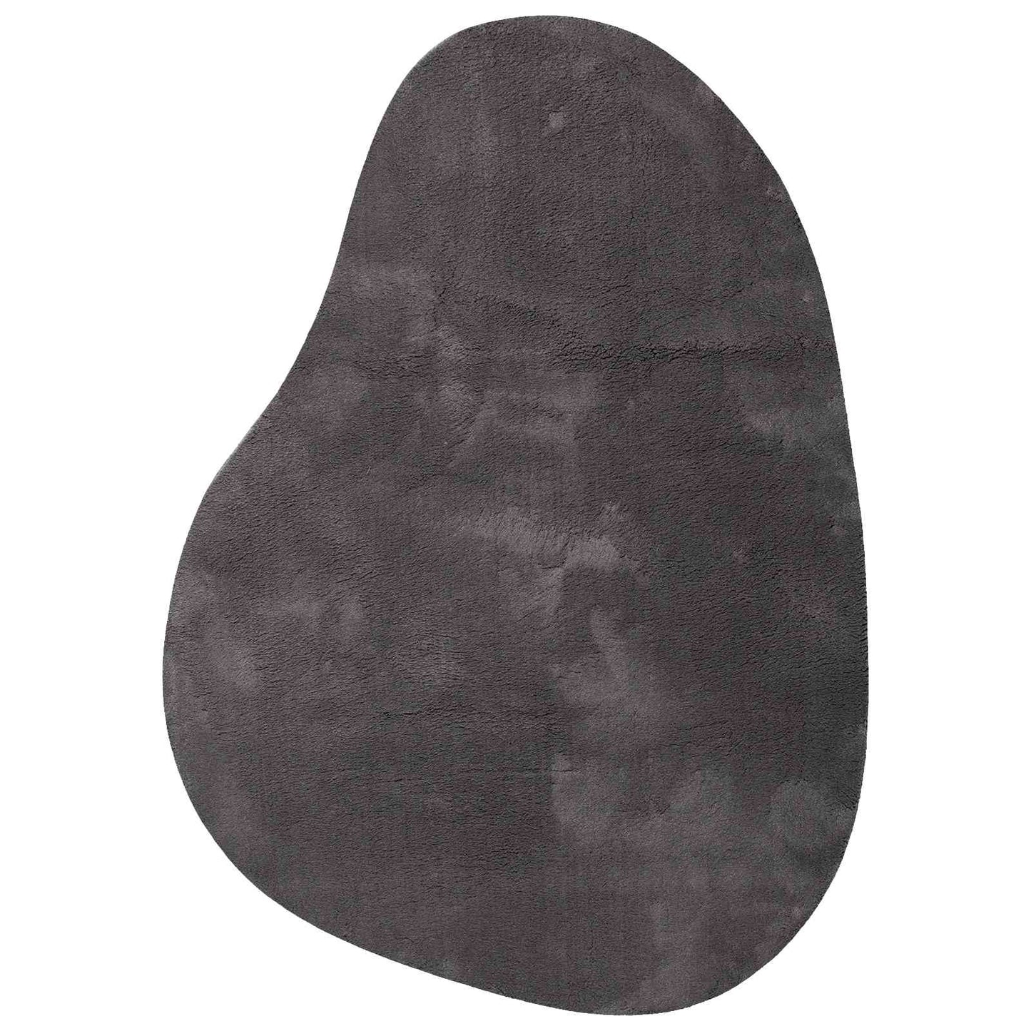 Teppich HUARTE Anthrazit 140 x 200 cm Polyester