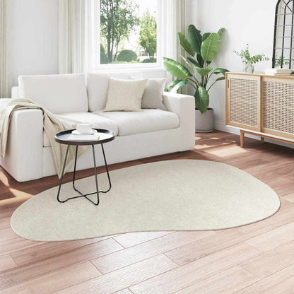 Teppich HUARTE Creme 140 x 200 cm Polyester