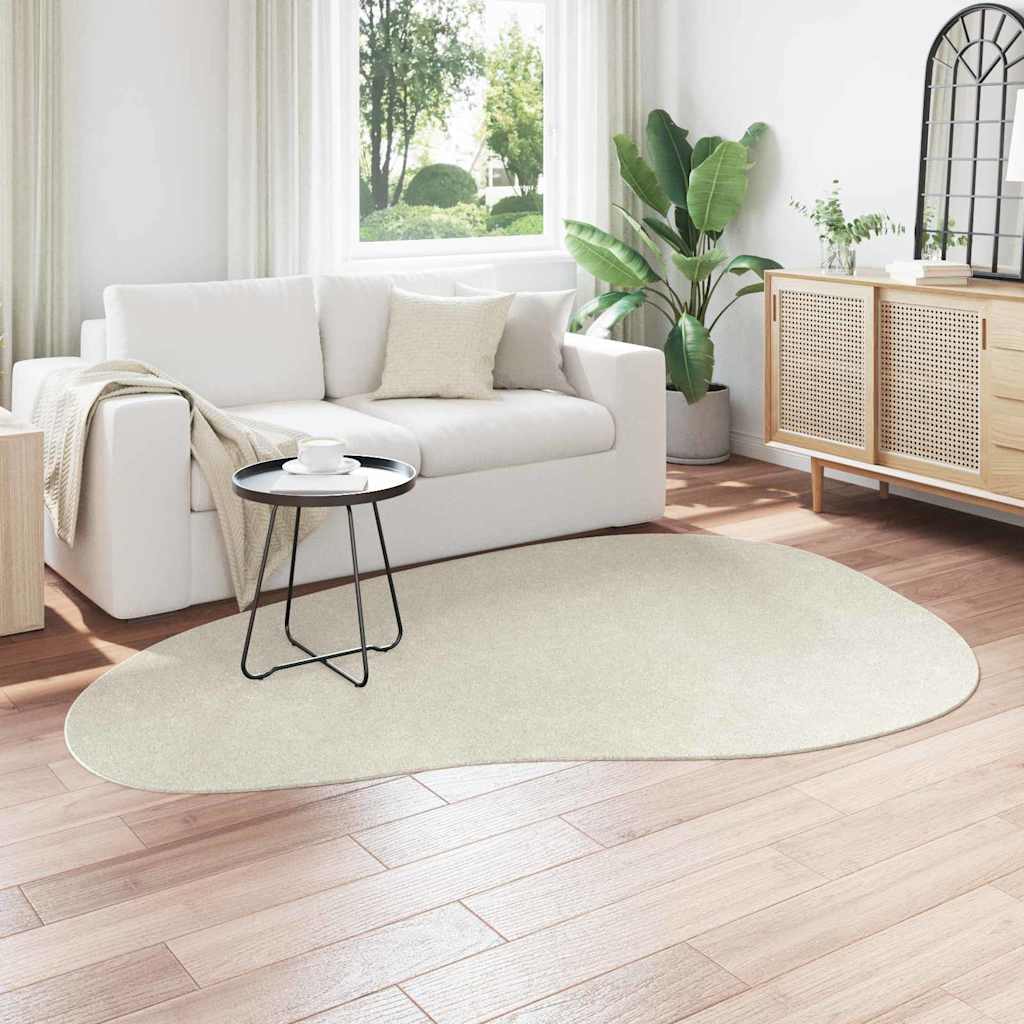 Teppich HUARTE Creme 160 x 230 cm Polyester