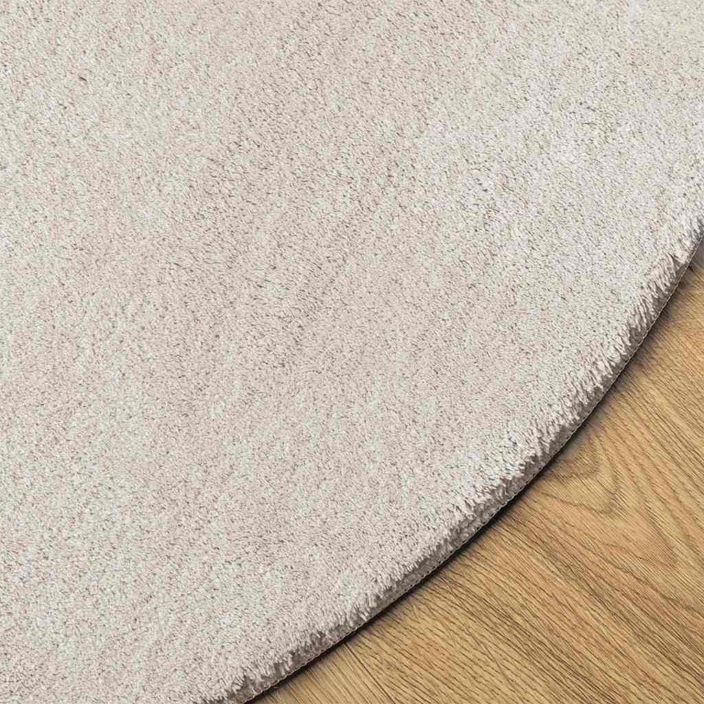 Teppich HUARTE Sand 120 x 170 cm Polyester