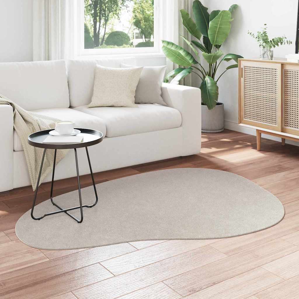 Teppich HUARTE Sand 120 x 170 cm Polyester