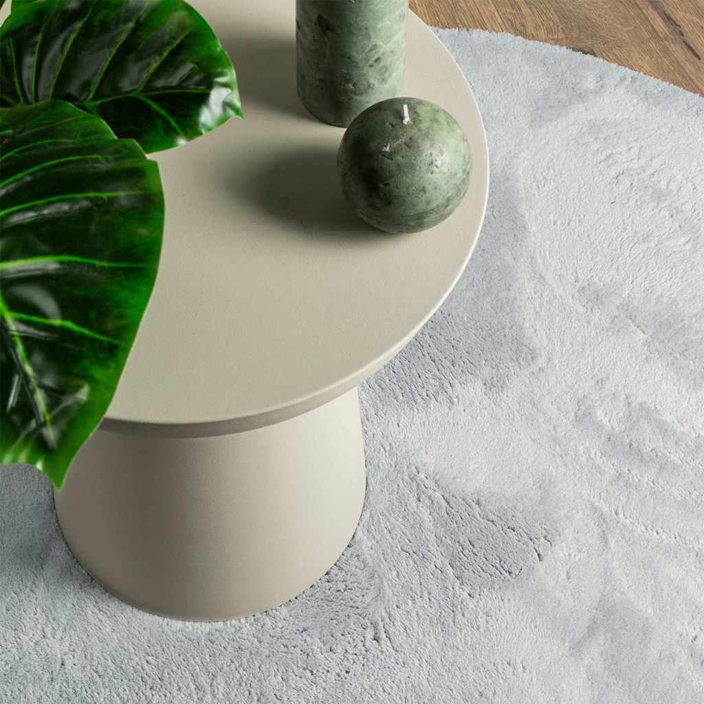 Teppich HUARTE Grau 120 x 170 cm Polyester