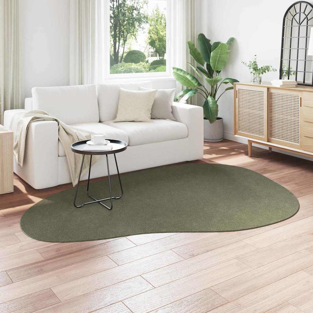 Teppich HUARTE Waldgrün 160 x 230 cm Polyester