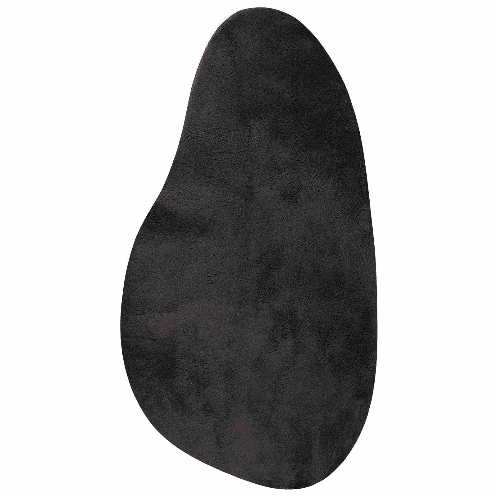 Teppich HUARTE Schwarz 100 x 200 cm Polyester