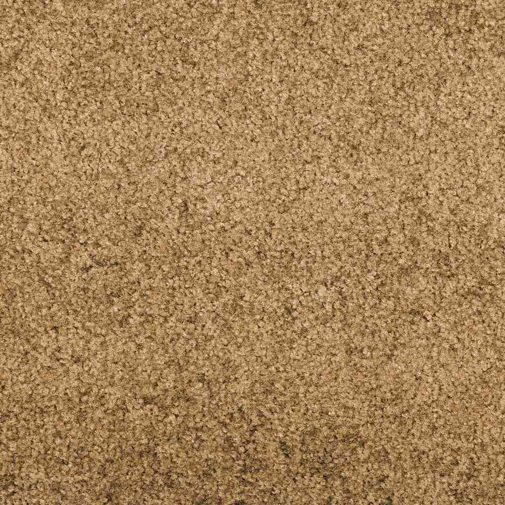 Fußmatte Creme und Schwarz 120 x 300 cm Polyamid und PVC