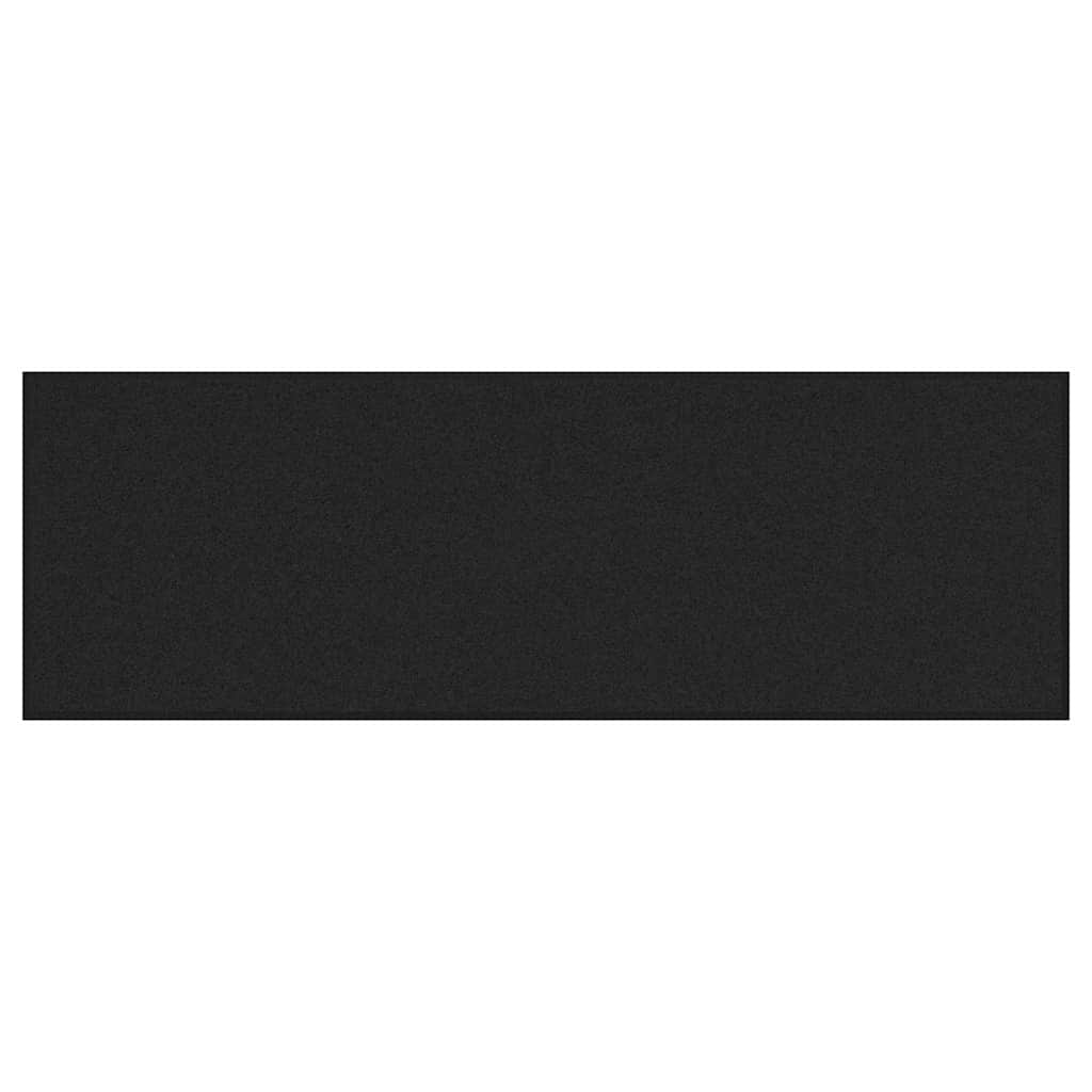 Fußmatte Schwarz 60 x 180 cm 100% Polyamid