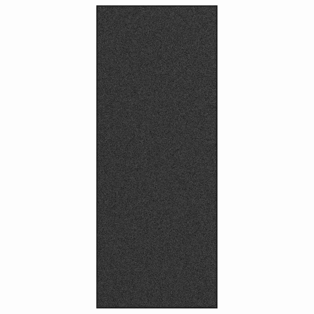 Fußmatte Anthrazit und Schwarz 120 x 300 cm 100% Polyamid