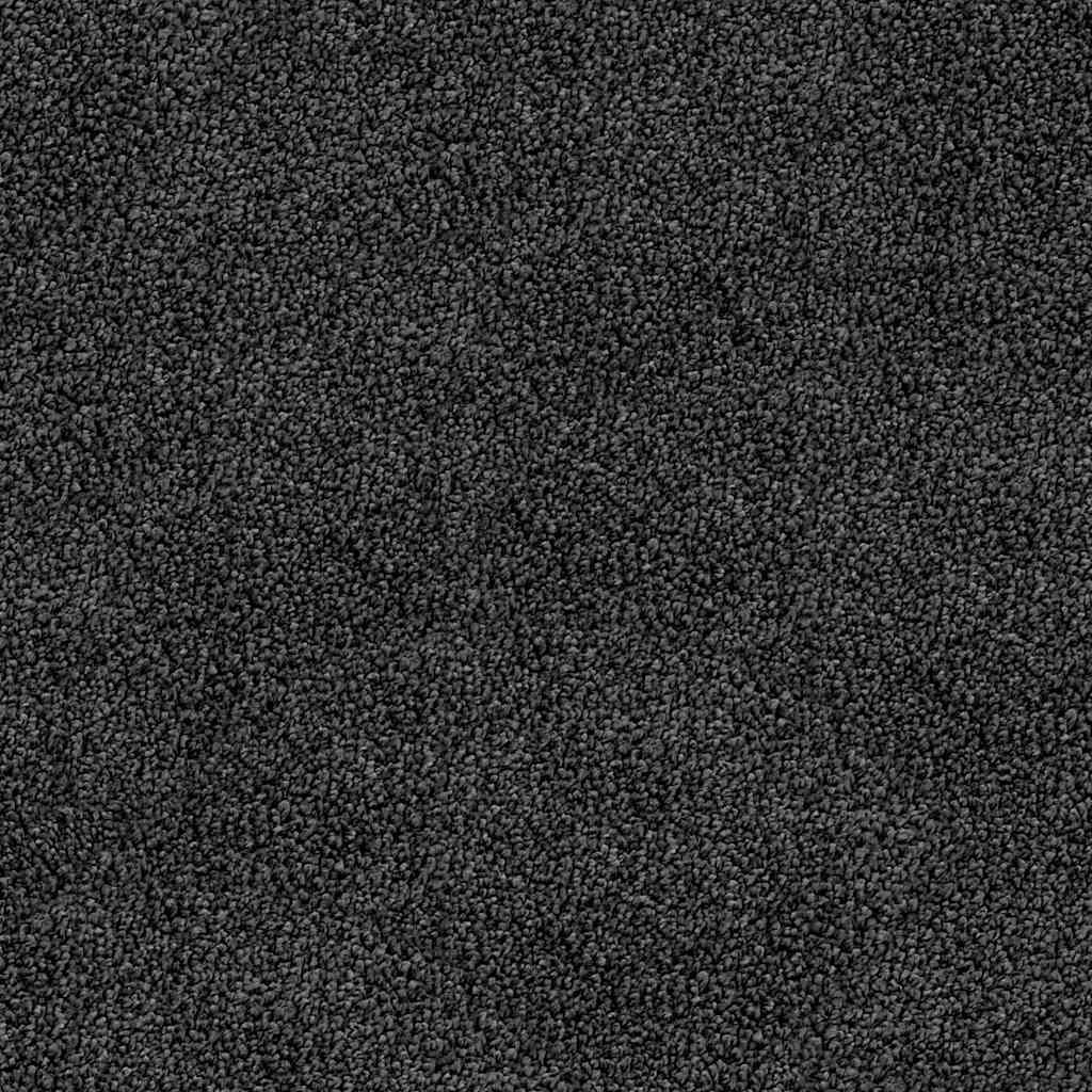 Anti-Rutsch Shaggy Teppich Dunkelgrau 200 x 200 cm PP