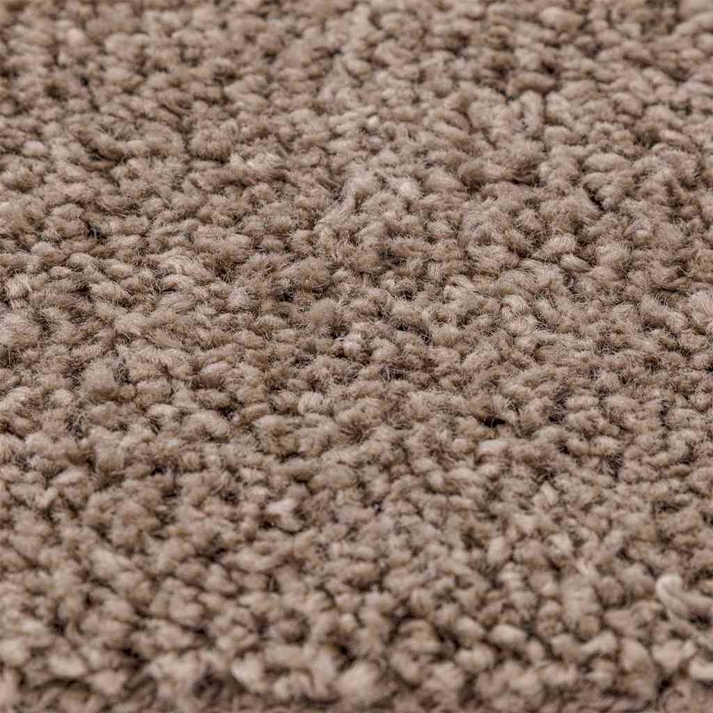 Anti-Rutsch Shaggy Teppich Braun 240 x 340 cm PP