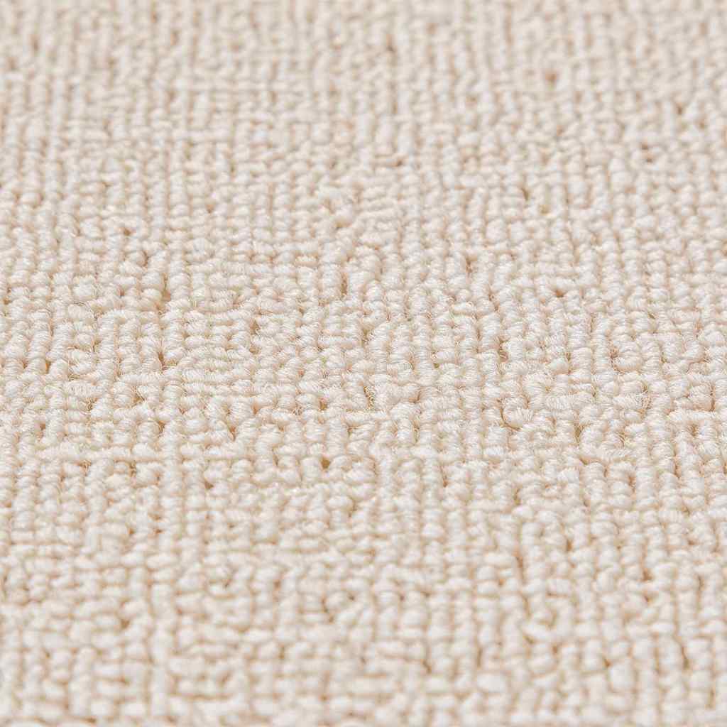 Rutschfeste Treppenmatten 15 stk. 60 x 25 cm Creme PP