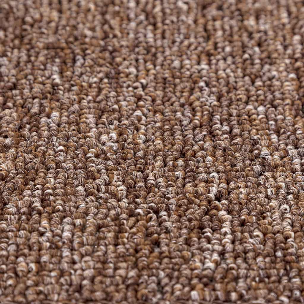 Rutschfeste Stufenmatten 15 stk. 60 x 25 cm Braun PP