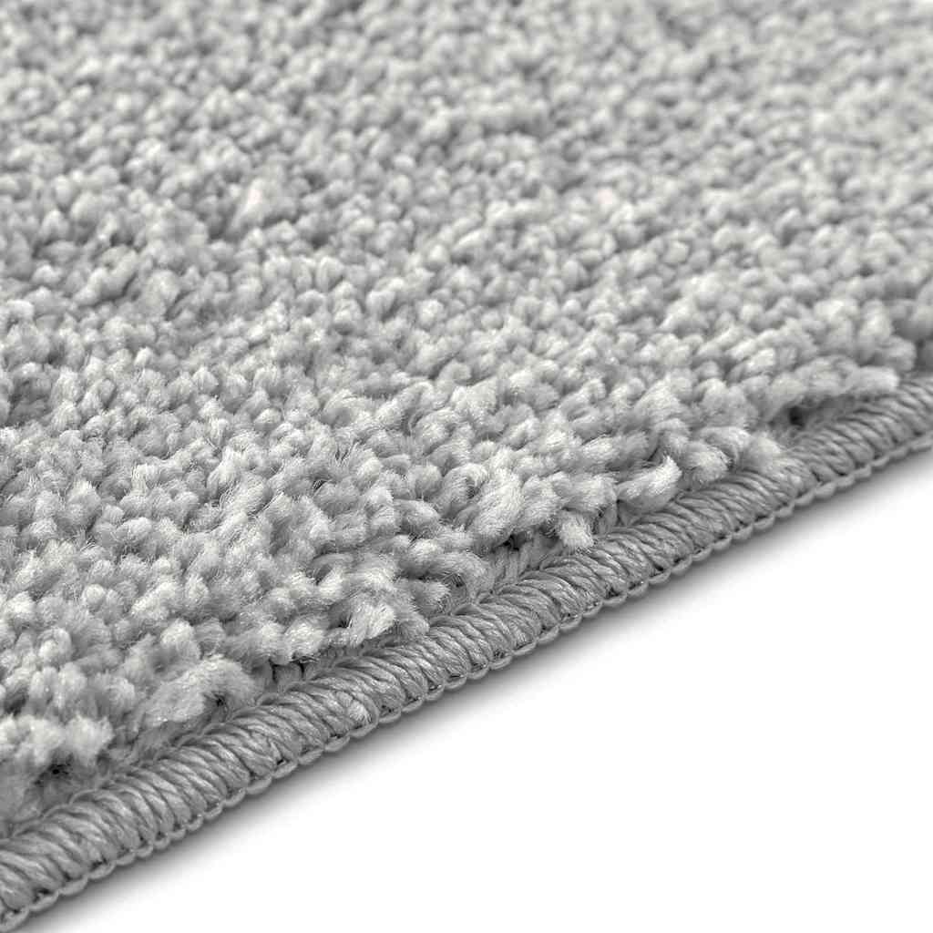 Rutschfeste Badmatte Grau 50 x 80 cm PP