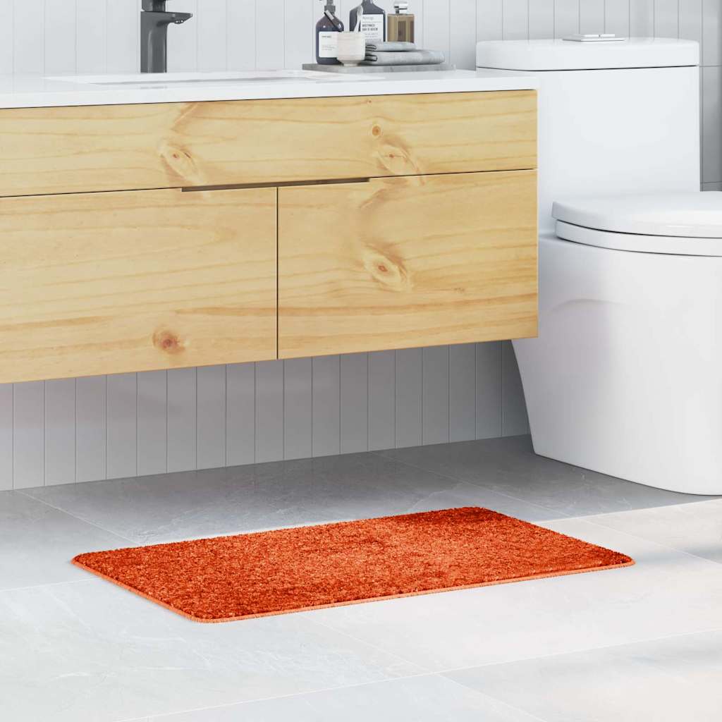 Rutschfeste Badmatte Orange 50 x 80 cm PP