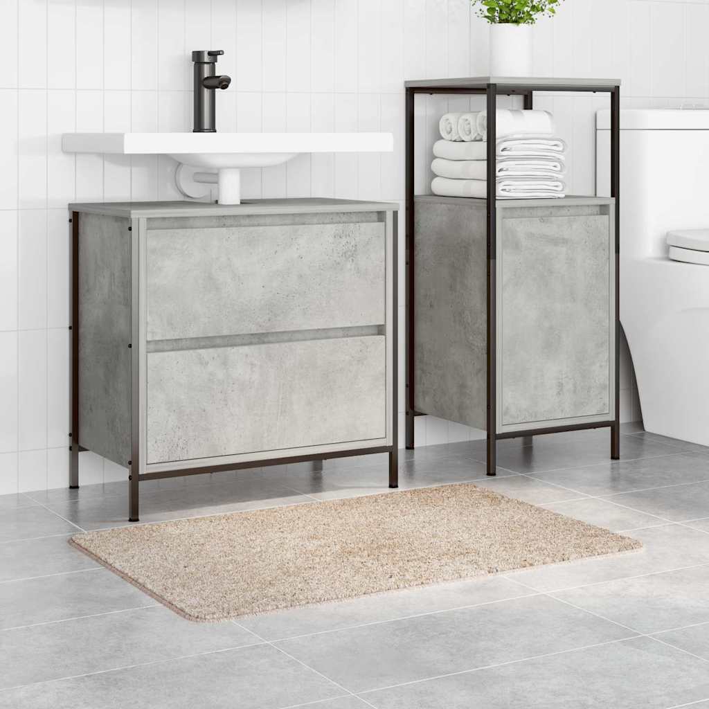 Rutschfeste Badmatte Creme 60 x 90 cm PP