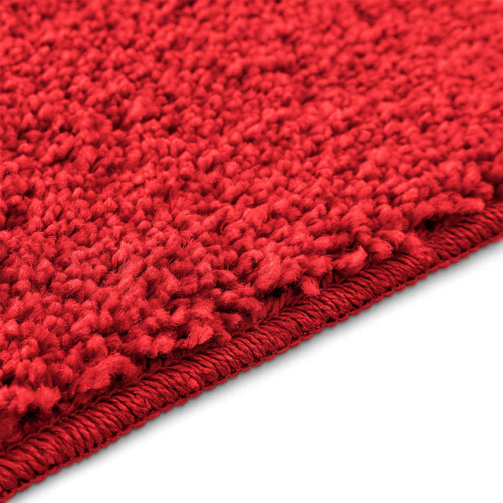 Rutschfeste Badmatte Rot 60 x 90 cm PP